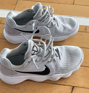 适配Nike Hyperdunk 2017 Low低帮篮球鞋浅灰色椭圆鸳鸯半圆鞋带