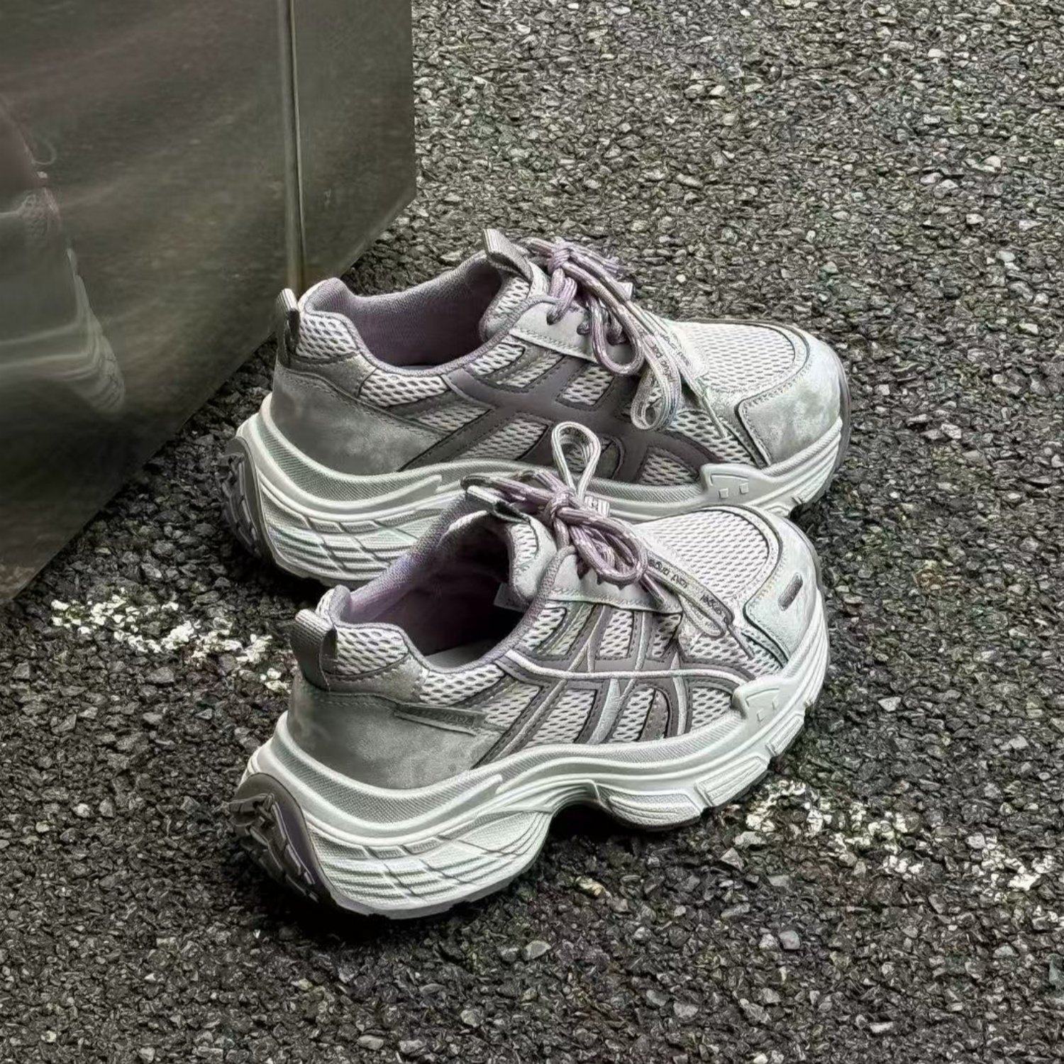 韩式厚底增高老爹鞋女2026春季新款百搭松糕底轻便百搭休闲运动鞋,女鞋,老爹鞋,淘宝优惠券,粉丝福利购,淘宝优惠卷