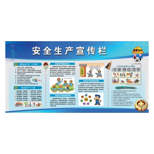 安全生产宣传栏海报贴画消防安全四个能力标语挂图工厂车间安全生产月宣传公告栏企业管理安全月看板墙贴定制