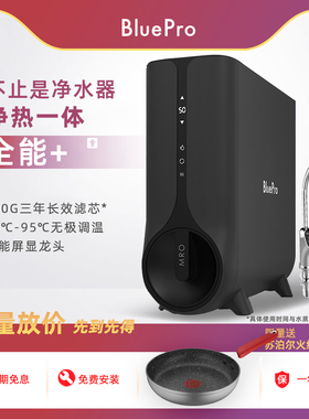 Bluepro博乐宝厨房家用加热直饮过滤器反渗透净热水器净热一体J16