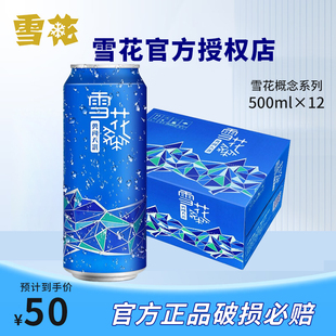 500ml 雪花啤酒罐装 概念系列 啤酒9度勇闯天涯 12听整箱装