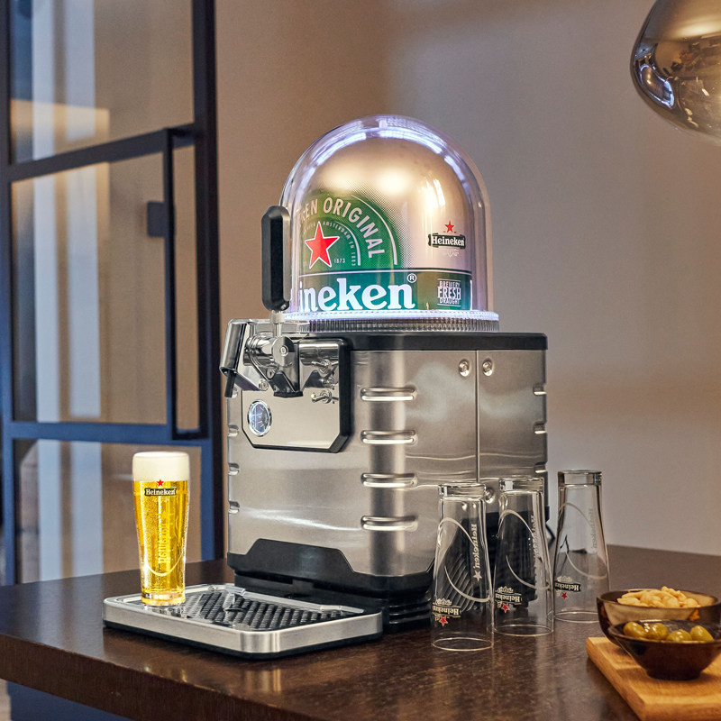 进口Heineken/喜力胶囊啤酒原味啤酒胶囊生鲜啤8L太空舱啤酒机