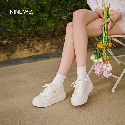 玖熙厚底增高小白鞋女春款