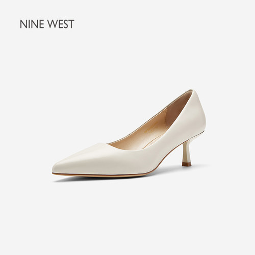 NineWest/玖熙尖头细跟高跟鞋