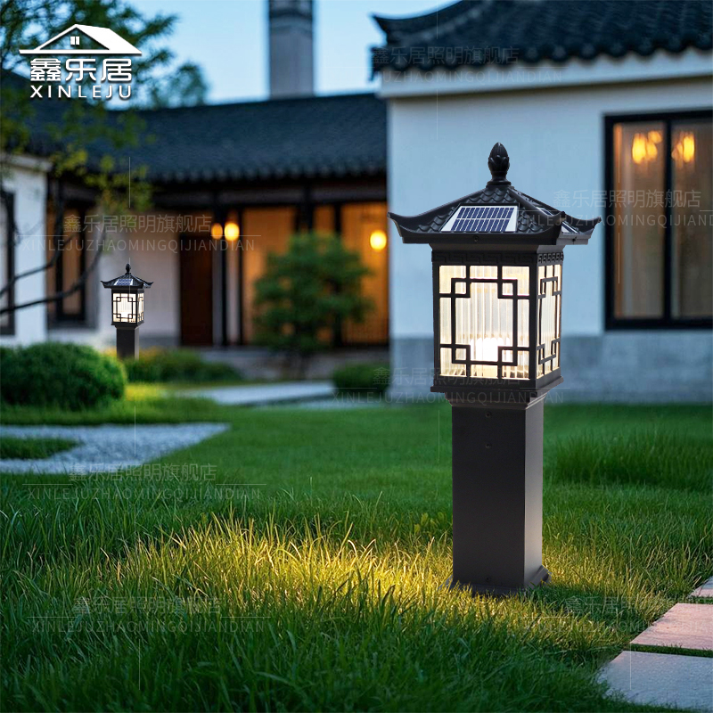 户外防水草坪灯新中式庭院灯