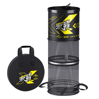 新款圆形鱼护野钓专用渔护速干便携网兜黑坑小型迷你活鱼袋大物