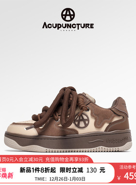 ACUPUNCTURE/爱克佩特圈A新款情侣潮鞋时尚百搭休闲板鞋轻便厚底