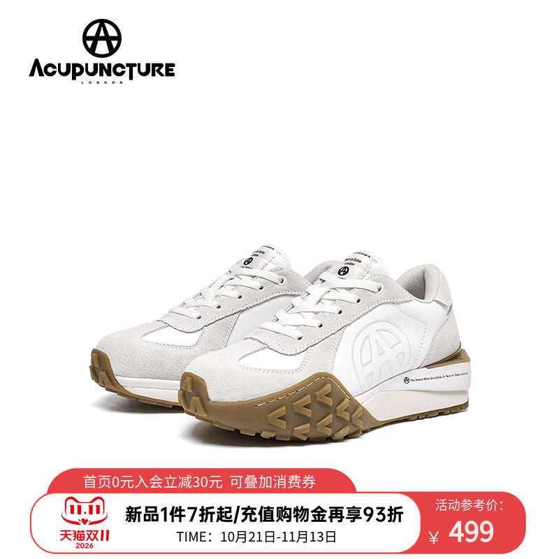 ACUPUNCTURE/爱克佩特圈A情侣时尚运动休闲鞋男女同款阿甘德训鞋