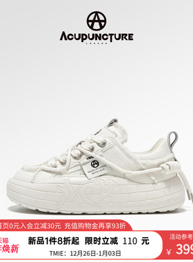 ACUPUNCTURE/爱克佩特圈A时尚面包鞋个性原创休闲鞋女厚底情侣款