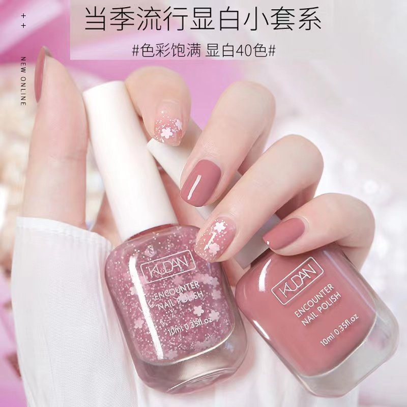 免烤快干透明细闪可撕可剥无毒无味自然持久显白水性指甲油学生女,彩妆/香水/美妆工具,指甲油,淘宝优惠券,粉丝福利购,淘宝优惠卷