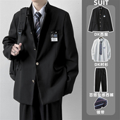 男女生外套jk西服学院风中山装 dk制服一套装 热血高校制服西装 班服