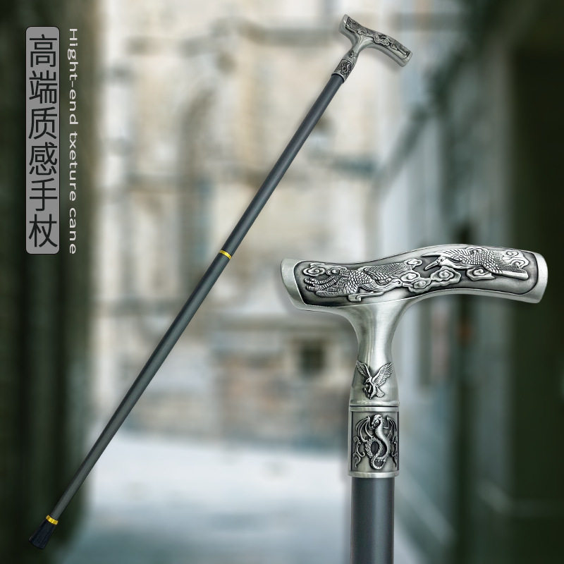 老年人助步轻便防滑手杖户外助步行走跨境绅士杖辅助行走登山拐杖