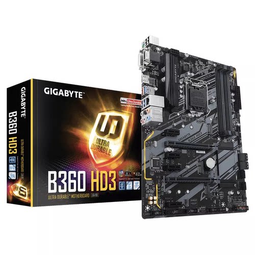 技嘉B360HD3DDR4主板
