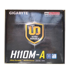 Gigabyte H110M LGA1151台式 DDR4 机游戏主板 库存 技嘉