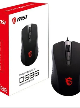 MSI 微星Interceptor DS86有线电竞鼠标库存品