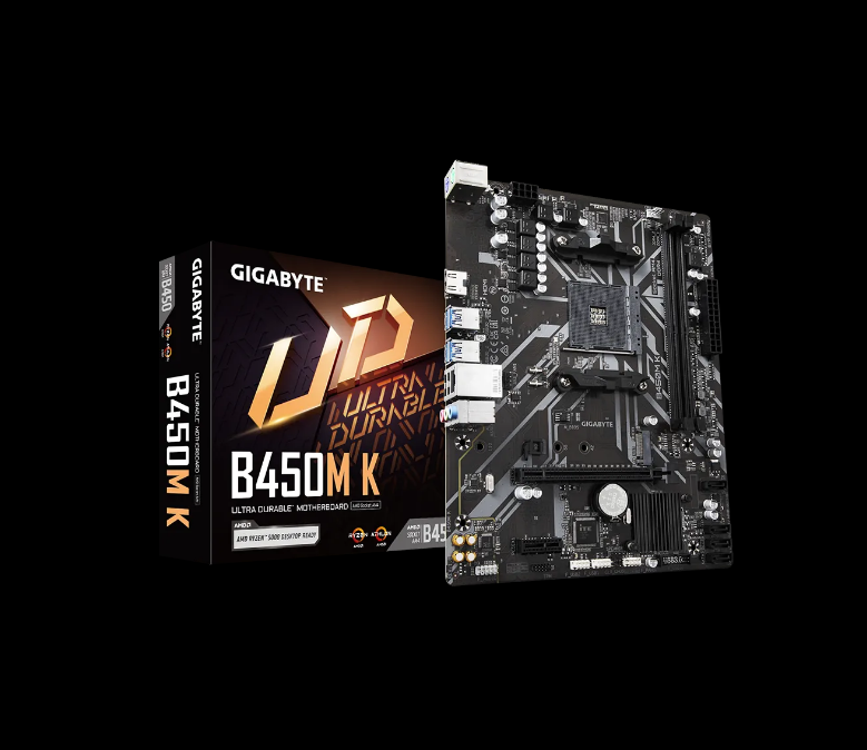 技嘉(GIGABYTE) 技嘉 B450M K 台式机主板R3 3200G 库存