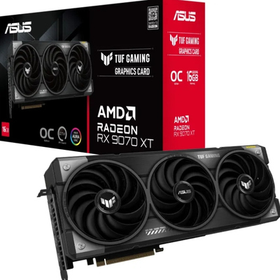 华硕TUF-RX9070XT-O16G大师系列台式机游戏显卡AI算力黑神话