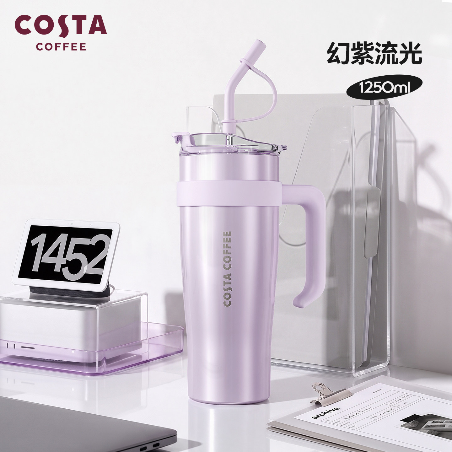 COSTA巨无霸保温杯女生图片