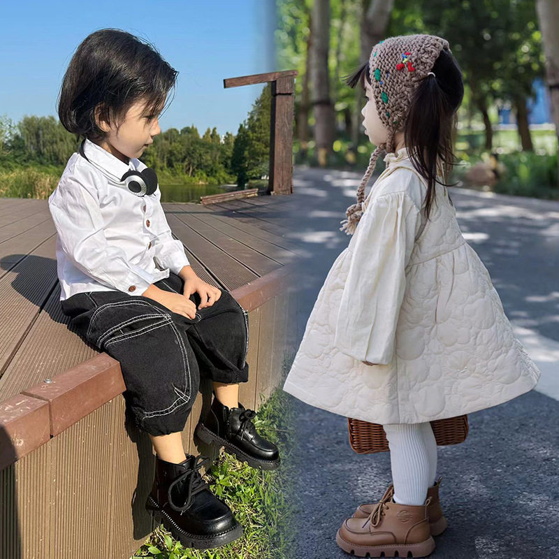 宝宝学步复古马丁靴婴儿鞋春秋男童鞋小童单鞋鞋子女童短靴