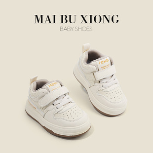 婴儿鞋子儿童小白鞋春秋季运动鞋宝宝学步鞋男童休闲女童鞋