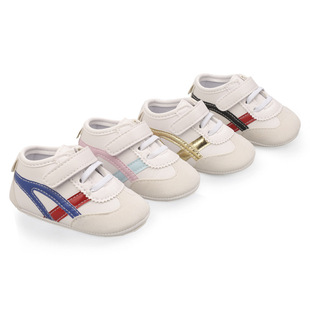 批秋款0-1岁婴儿学步鞋子防滑宝宝学前轻便软底一件代男女