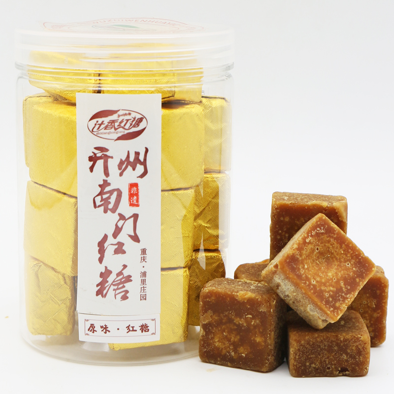 开州南门红糖 非物质文化遗产 汁香红糖350g