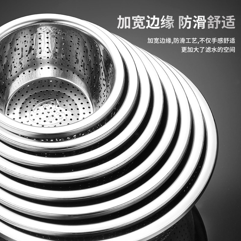 沥水盆304食品级不锈钢