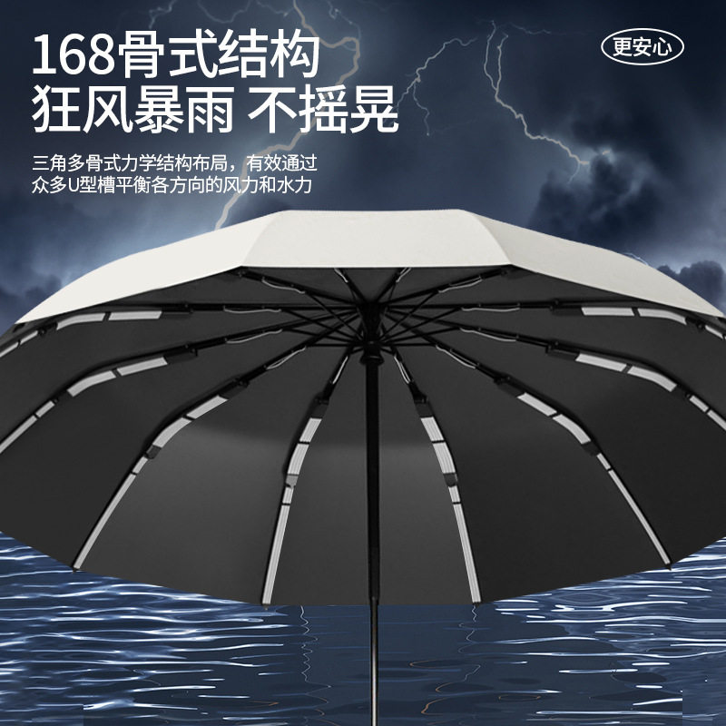 大号自动雨伞晴雨两用伞