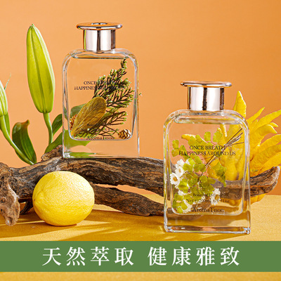 三八节礼物 野兽植物派香薰精油 酒店藤条散香器家居无火香氛礼盒