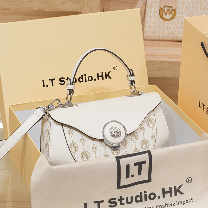 CITEX LV路易官方旗舰店香港包包女真皮手提包2025新款包包小众高