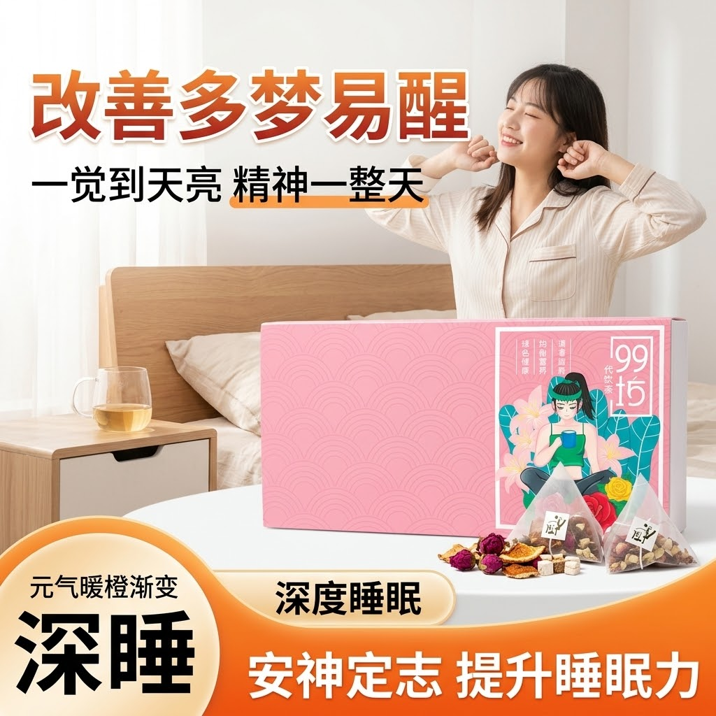【玉颜蛮腰】酸枣芽茯苓安神茶