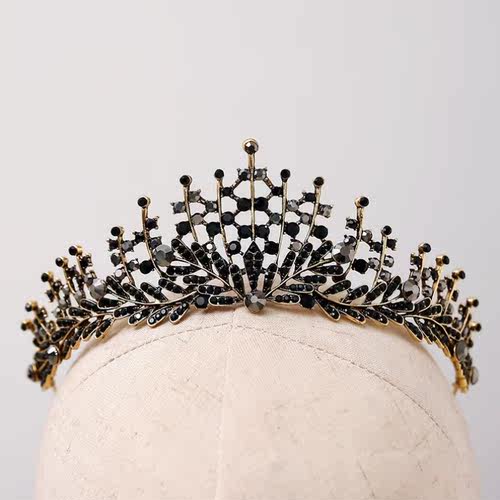 新娘皇冠加头纱价格 新娘皇冠加头纱图片 星期三