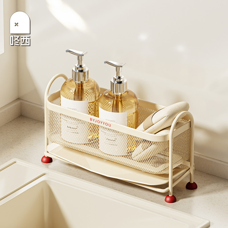 厨房水槽置物架台面洗碗海绵钢丝球抹布沥水架浴室水池边收纳架,厨房/烹饪用具,厨房置物架/置物柜/角架,淘宝优惠券,粉丝福利购,淘宝优惠卷