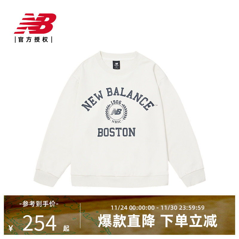 NewBalance圆领针织上衣