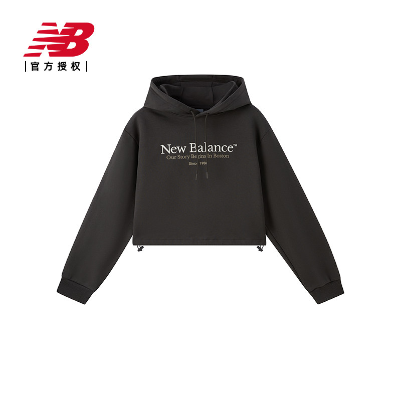 NB官方正品25春女款运动休闲连帽卫衣AWT51352