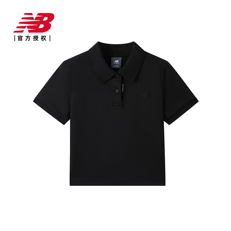 NB官方正品25女休闲舒适百搭短袖T恤POLO衫NFF27032图片