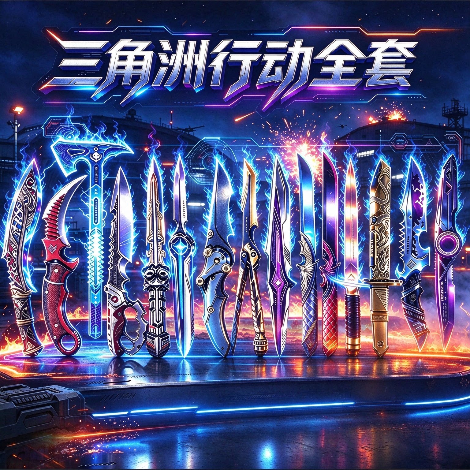 S11三角洲行动重塑北极星赤霄刀皮模型合金未开刃高还原游戏周边