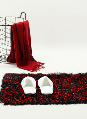 装饰品地毯铁艺收纳篓卫浴软装