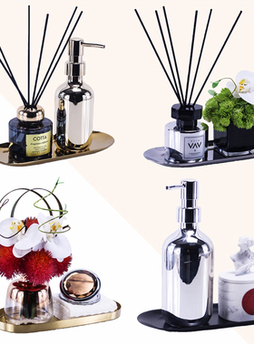 样板房摆件卫生间洗手台厕所装饰