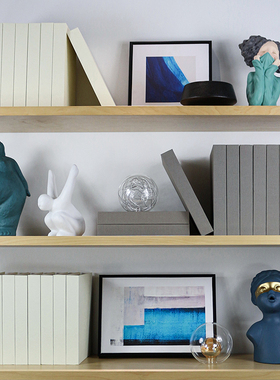 书柜装饰品摆件全屋定制展厅摆设