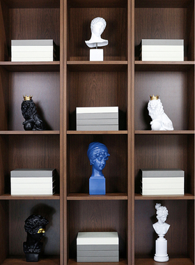 假书摆件样板间书房书柜装饰品
