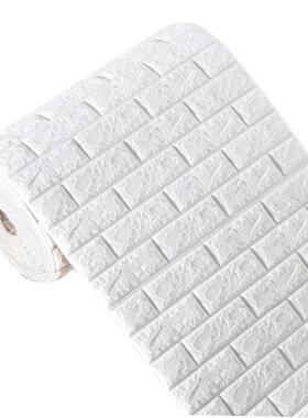 3D Wall Sticker Imitation Brick aterproof Wallpaper Room