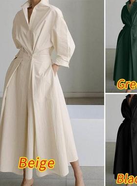 Long maxi Dresses Dress Women Linen Dinner Plus size clothes