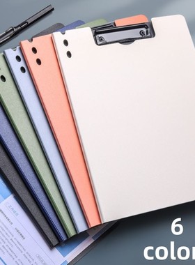A4 File Folder Clipboard Writing Pad Memo Clip Board Double