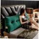 cushion waist triangle double pillows big long backrest