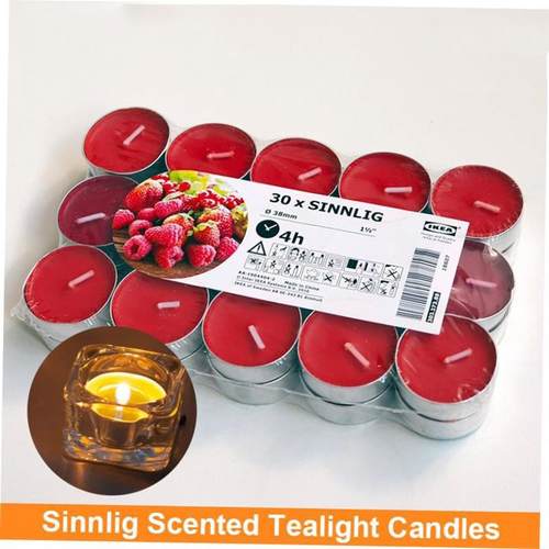 Sinnlig Scented Tealight Candles Wedding Christmas Gif1