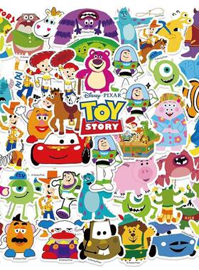 50PCS Disney Toy Story Lotso Stickers Anime Decal Skateboard