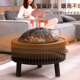 烤火炉庭院室内炭火盆碳炉家用炉子木炭烧柴火取暖炉户外烧烤架桌