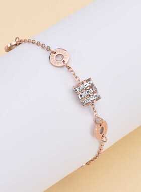 小蛮腰手链 韩版简约钛钢时尚女不掉色手饰