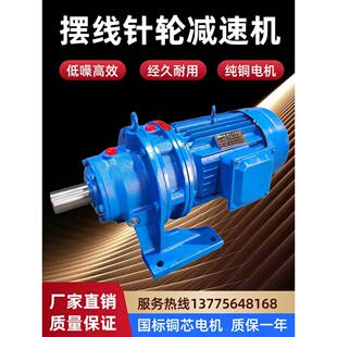 摆动针轮减速器水平立式减速器小型搅拌机减速器电机一体化减速器